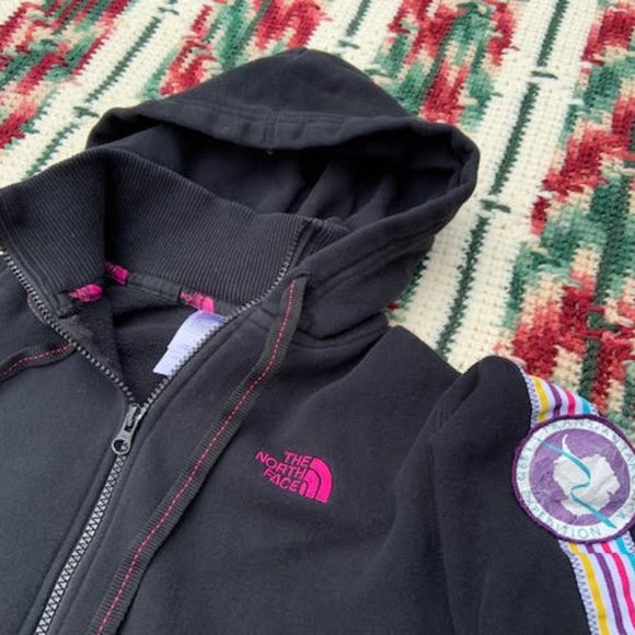 Vintage North Face Hoodie 1990 Antarctica Expediti - Picture 5 of 7